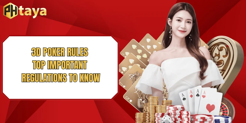 3D Poker Rules - Top Important Regulations to Know