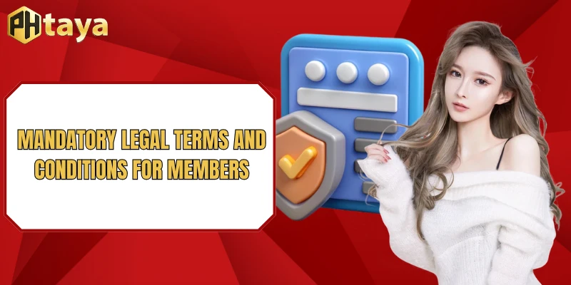 Mandatory Legal Terms and Conditions for Members