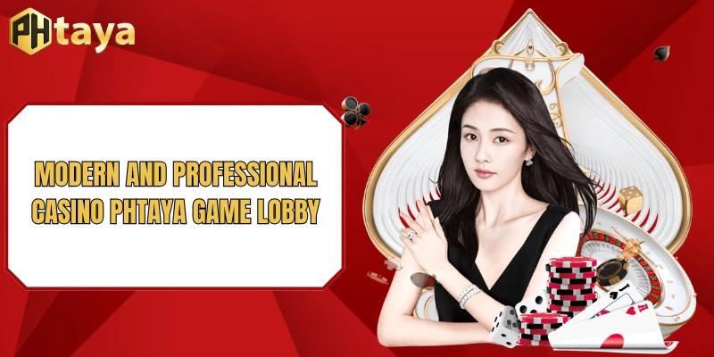 Modern and professional Casino PHTAYA game lobby